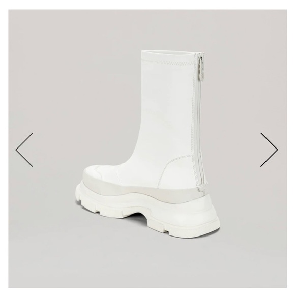 Both Paris white gao boots 42 UNI​​​​ - Picture 3 of 11